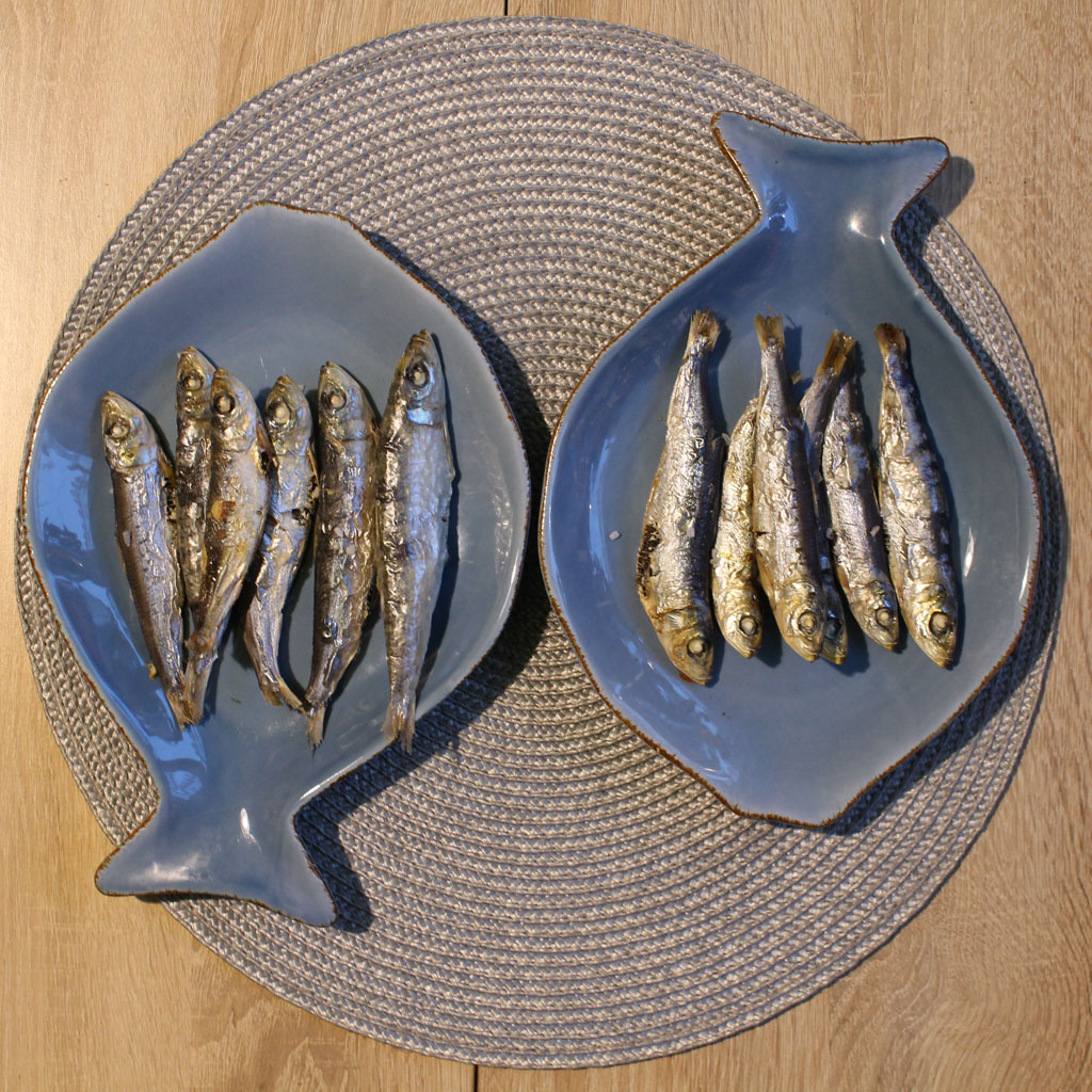  Fried sardines